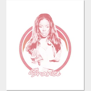 Shanice /// 90s Retro Soul Fan Design Posters and Art